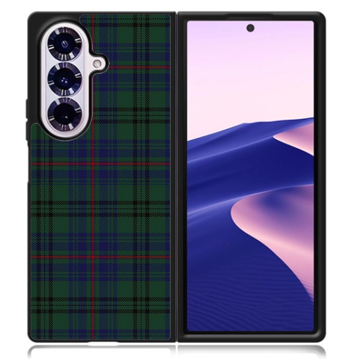 Tartan pattern Samsung Galaxy Z Fold 7 Case OV11050