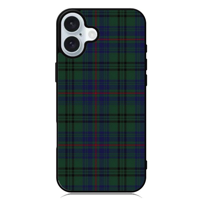 Tartan pattern iPhone 16 Case QC11050