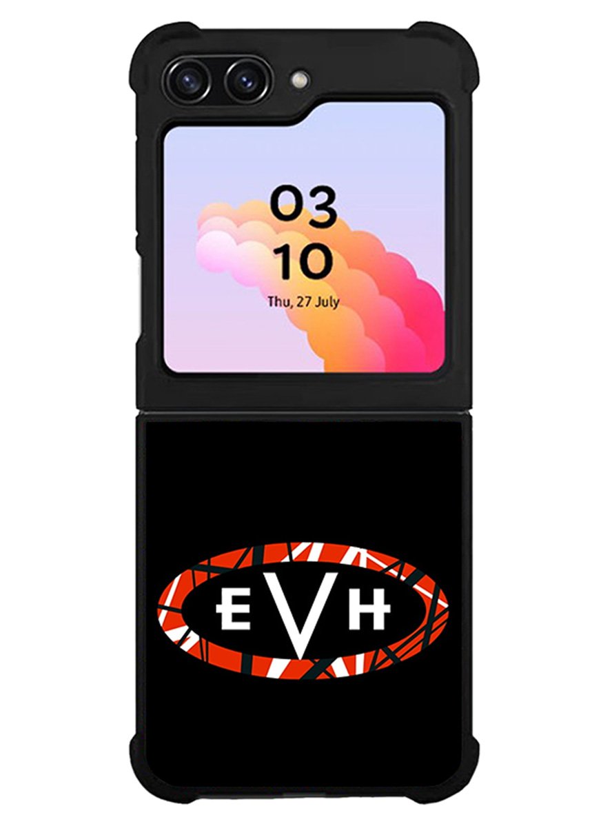 EVH Logo Black Samsung Galaxy Z Flip 5 5G 2023 Case OV11083
