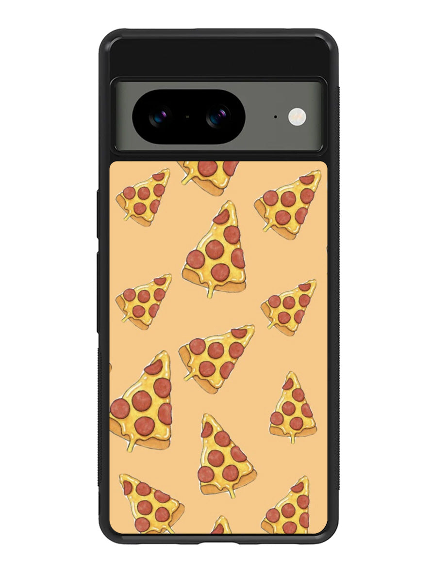 Pizza Pattern Google Pixel 8 Case QC10546