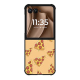 Pizza Pattern Motorola Moto RAZR Plus 2025 Case OV10546