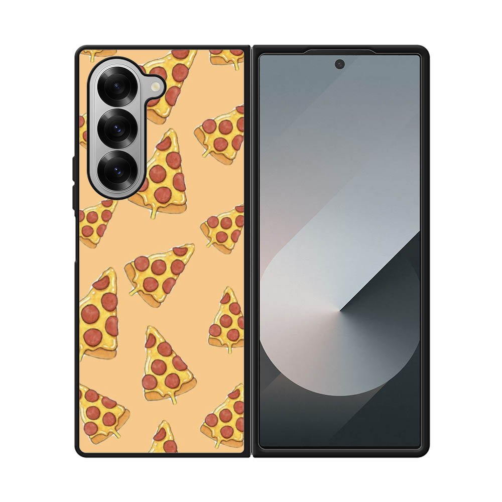 Pizza Pattern Samsung Galaxy Z Fold 7 5G Case OV10546