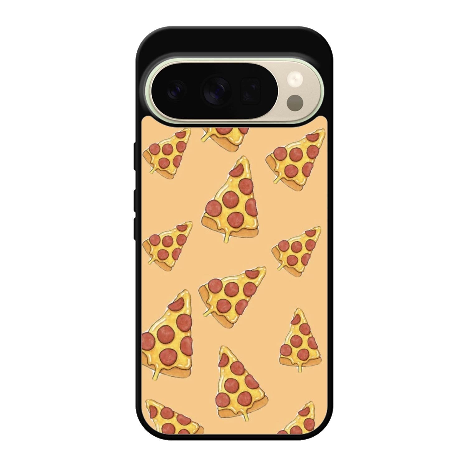 Pizza Pattern Google Pixel 10 Pro Case OV10546