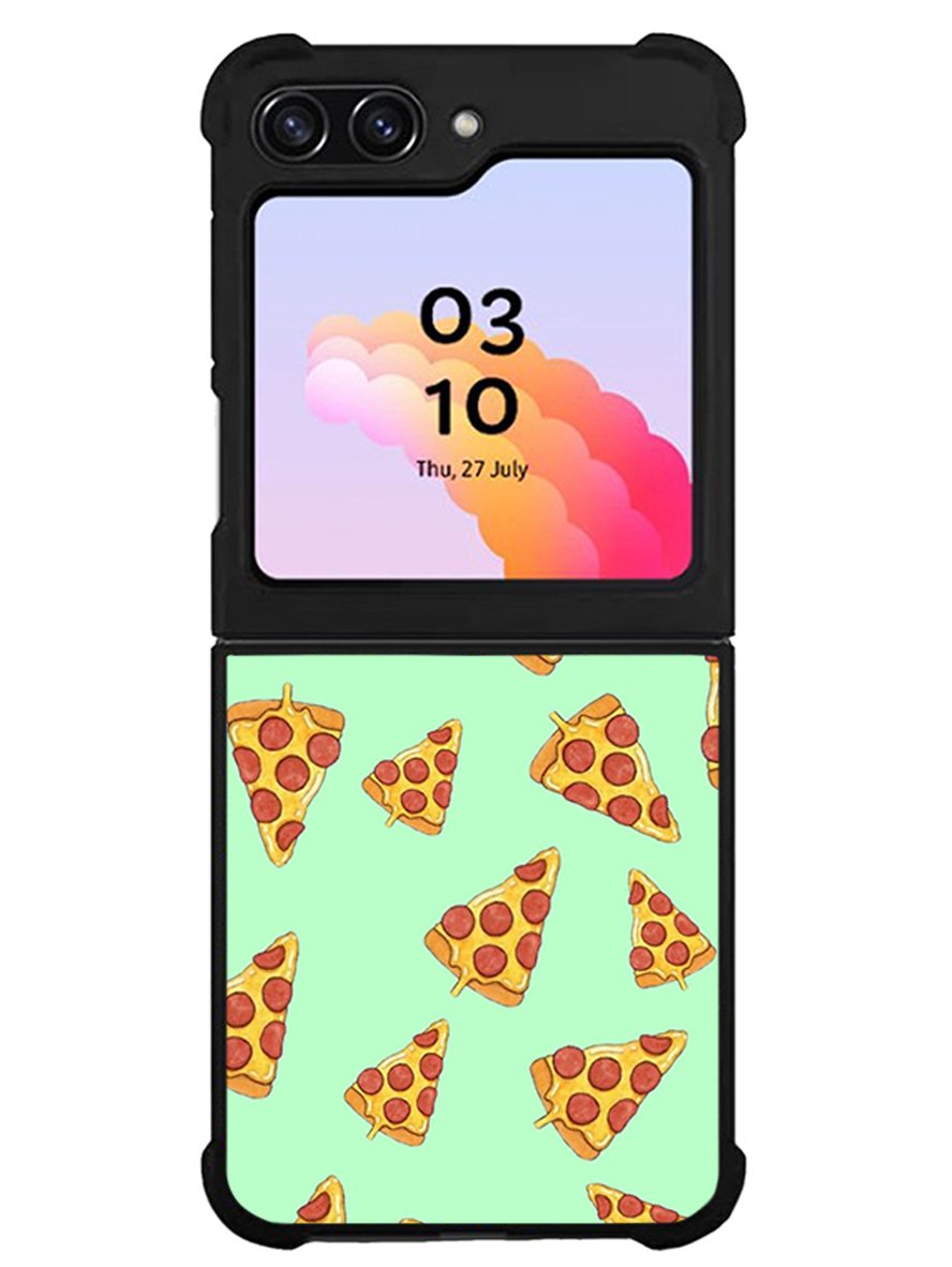 Pizza pattern Samsung Galaxy Z Flip 5 5G 2023 Case OV10547