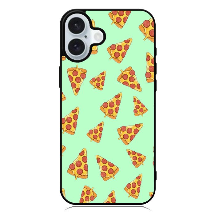 Pizza pattern iPhone 16 Case QC10547