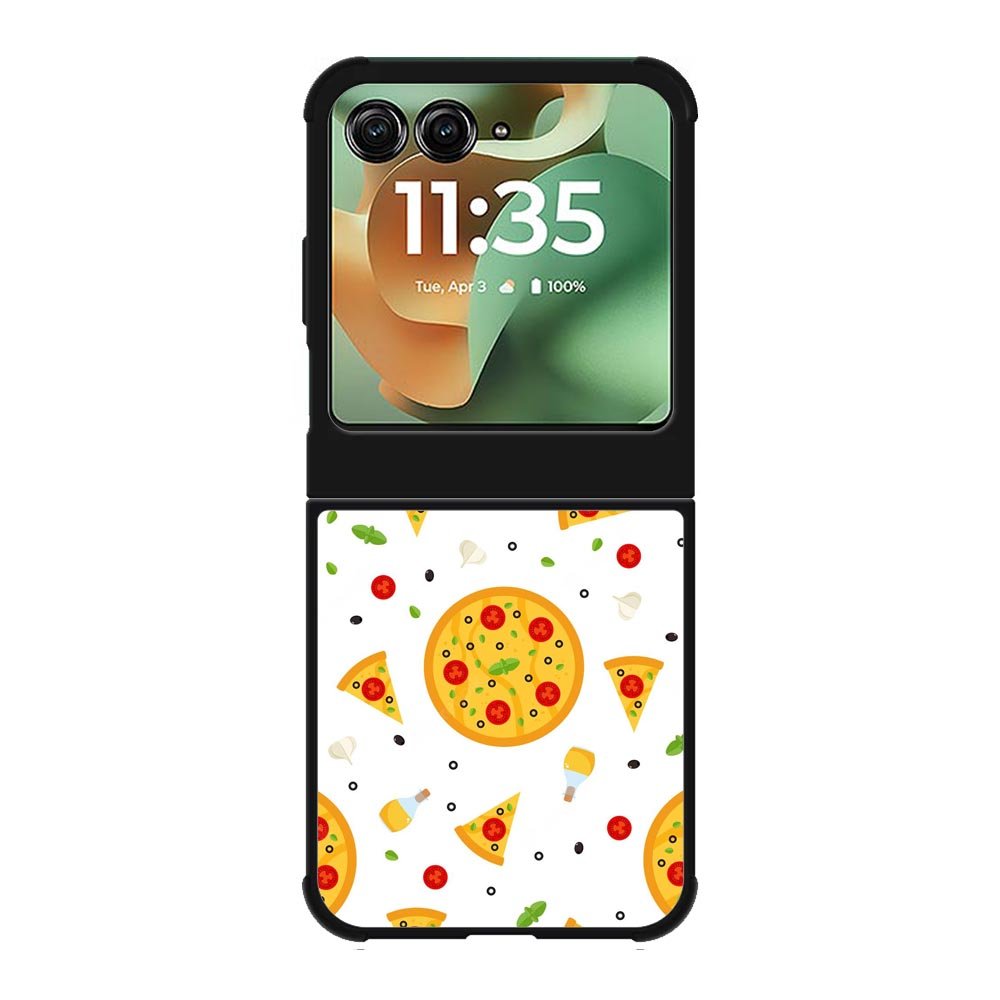 Pizza pattern Motorola Moto RAZR 2025 Case OV10548