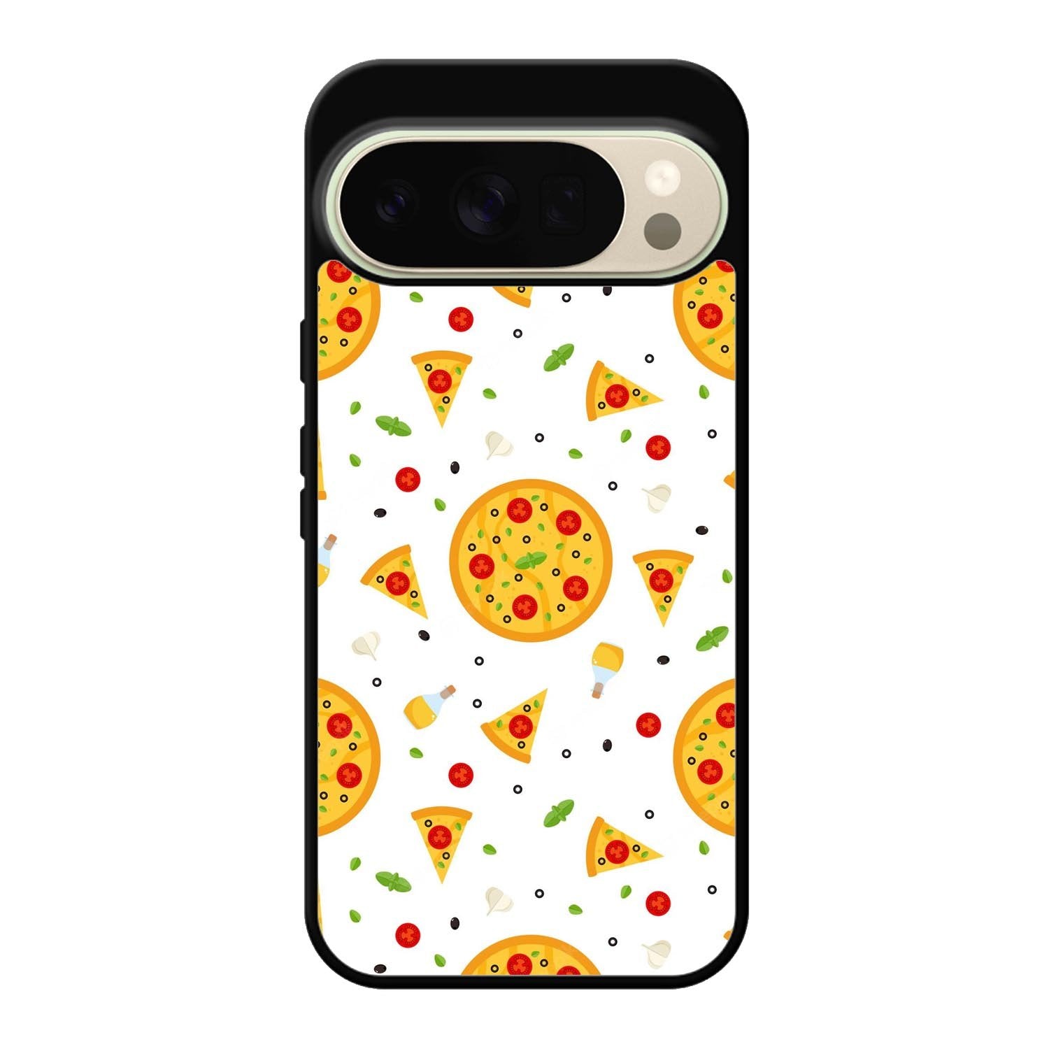 Pizza pattern Google Pixel 10 Pro Case OV10548