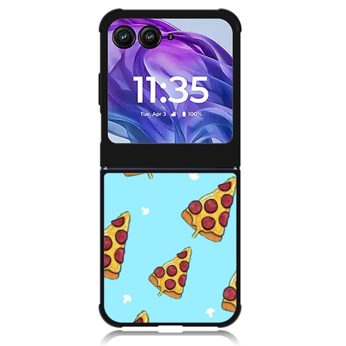 Pizza pattern Motorola Moto Razr Plus 2024 , Moto Razr+ 2024 Case OV10549