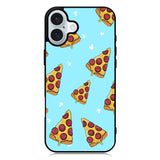 Pizza pattern iPhone 16 Case QC10549