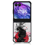 Samurai Japanese Motorola Moto Razr Plus 2024 , Moto Razr+ 2024 Case OV10411