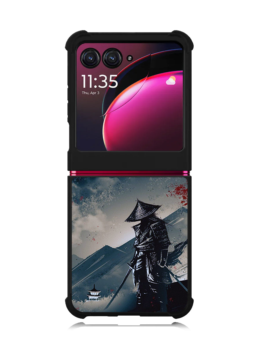 Japanese Samurai Motorola Moto Razr Plus 2023 , Moto Razr+ 2023 Case