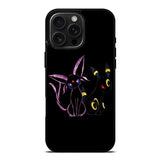 Eevee Psychic Espeon iPhone 16 Pro Max Case OV10559