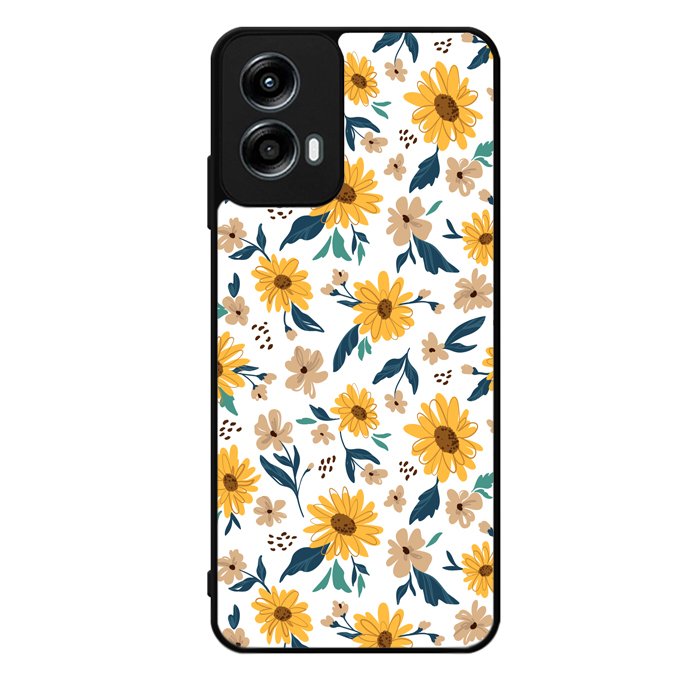 Sunflowers Pattern Motorola Moto G Play 2024 Case OV10448