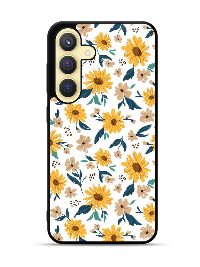 Sunflowers Pattern Samsung Galaxy S25 Plus 5G , Samsung Galaxy S25+ 5G Case OV10448