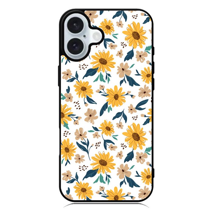 Sunflowers Pattern iPhone 16 Case QC10448