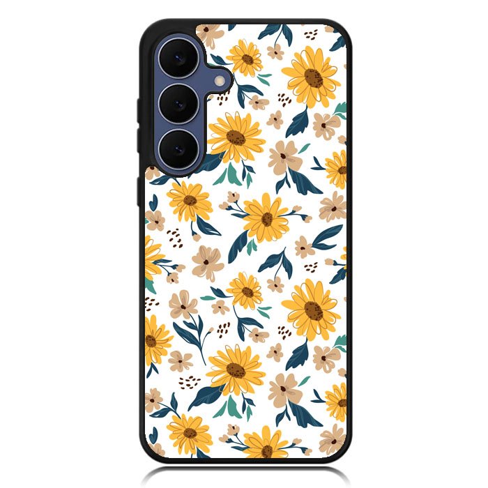 Sunflowers Pattern Samsung Galaxy S25 FE Case OV10448