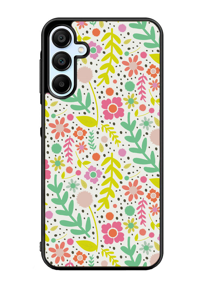 Floral pattern Samsung Galaxy A35 5G Case OV10568