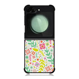 Floral pattern Samsung Galaxy Z Flip 6 5G 2024 Case OV10568