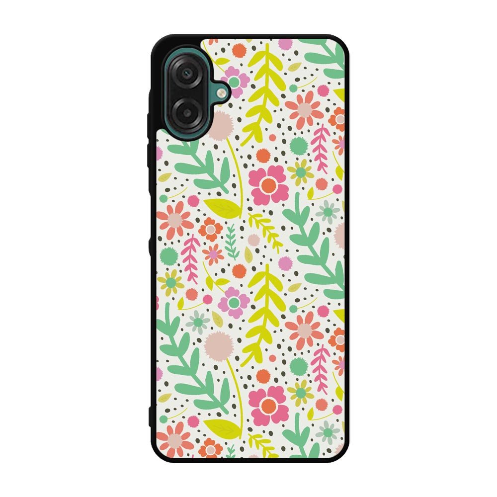 Floral pattern Samsung Galaxy A07 Case QC10568
