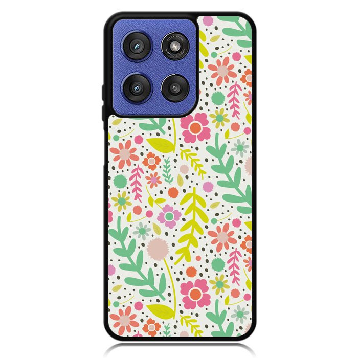 Floral pattern Motorola Moto G Stylus 5G 2025 Case OV10568