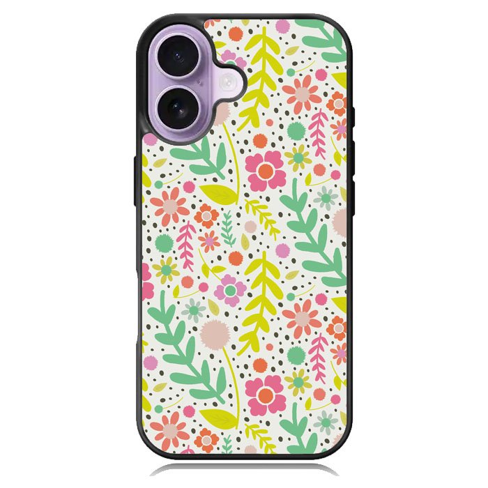 Floral pattern iPhone 17 Case OV10568