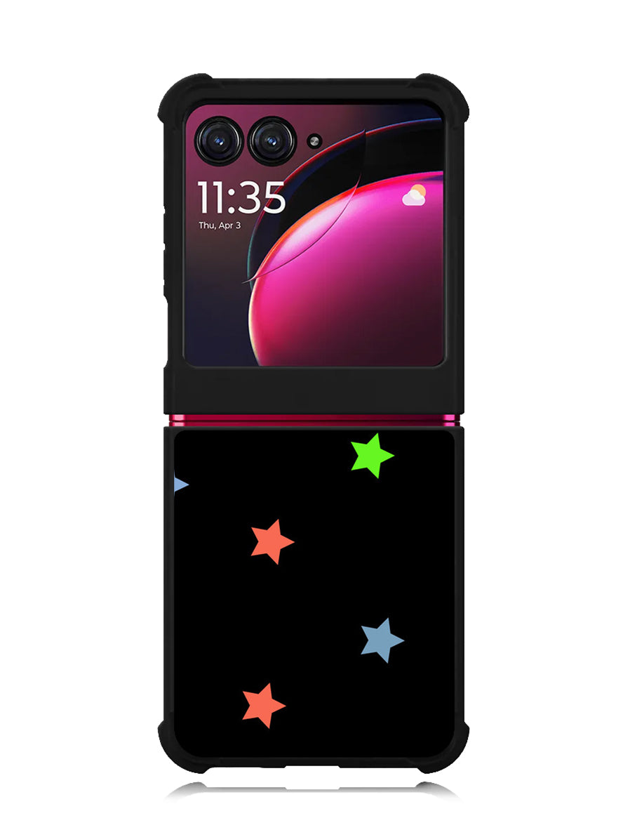 Stars multicolor Motorola Moto Razr Plus 2023 , Moto Razr+ 2023 Case OV10441