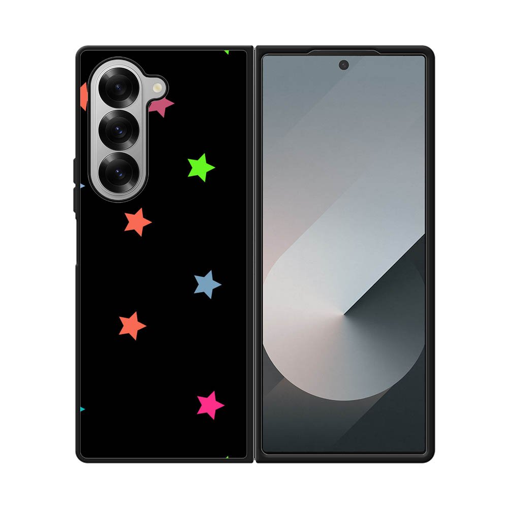 Stars multicolor Samsung Galaxy Z Fold 7 5G Case QC10441
