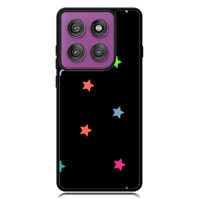 Stars multicolor Motorola Moto Edge 2025 | Moto Edge 60 Fusion | Moto Edge 60 Pro Case OV10441