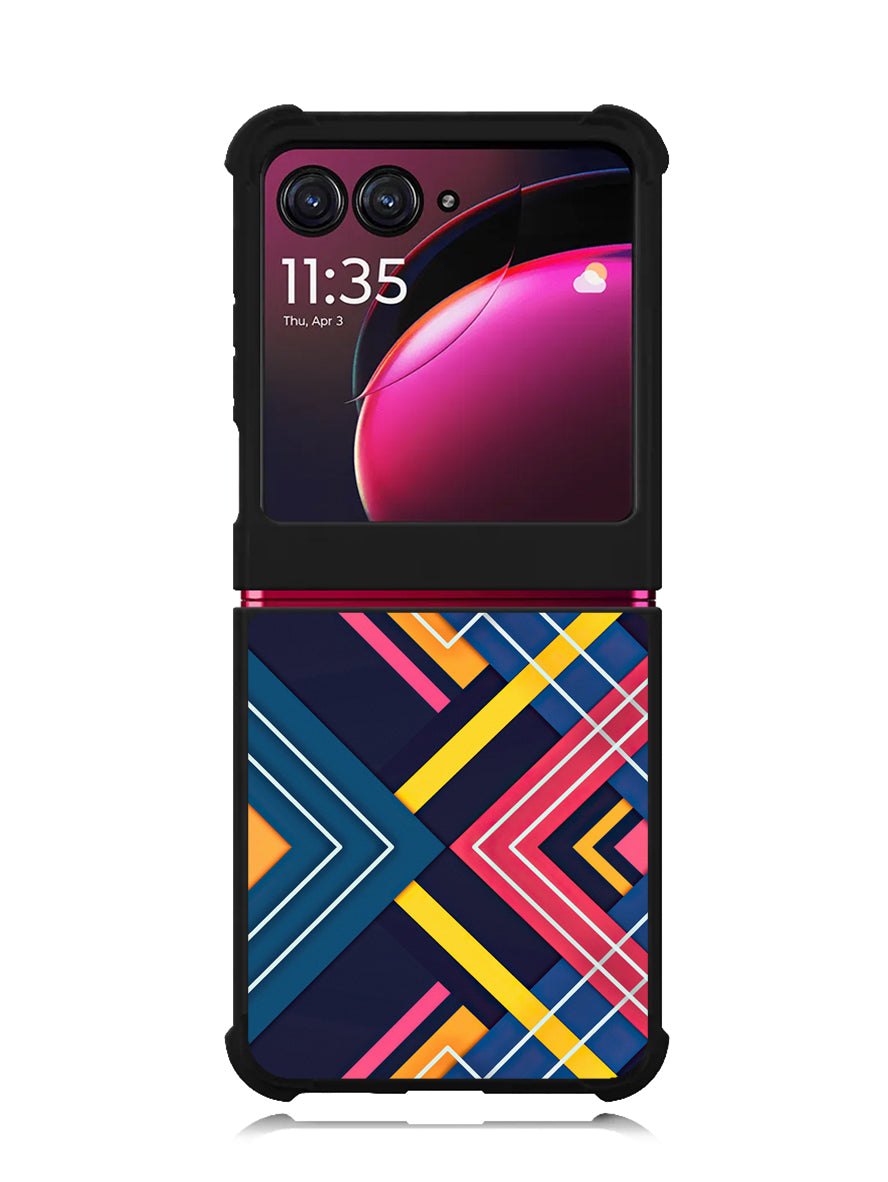 Geometry Patterns Motorola Moto Razr Plus 2023 , Moto Razr+ 2023 Case OV10578