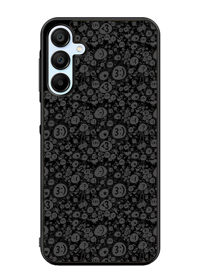 Smile Grey Samsung Galaxy A35 5G Case OV10424