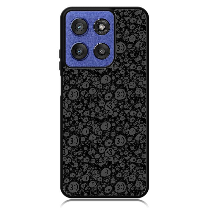 Smile Grey Motorola Moto G Stylus 5G 2025 Case OV10424