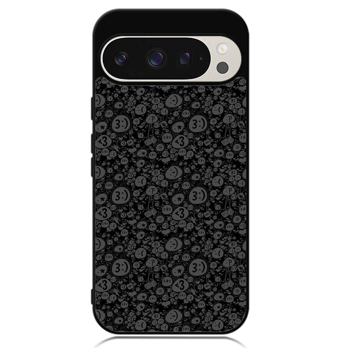 Smile Grey Google Pixel 9 | Pixel 9 Pro Case OV10424