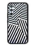 Black And White Samsung Galaxy A54 5G Case OV10650