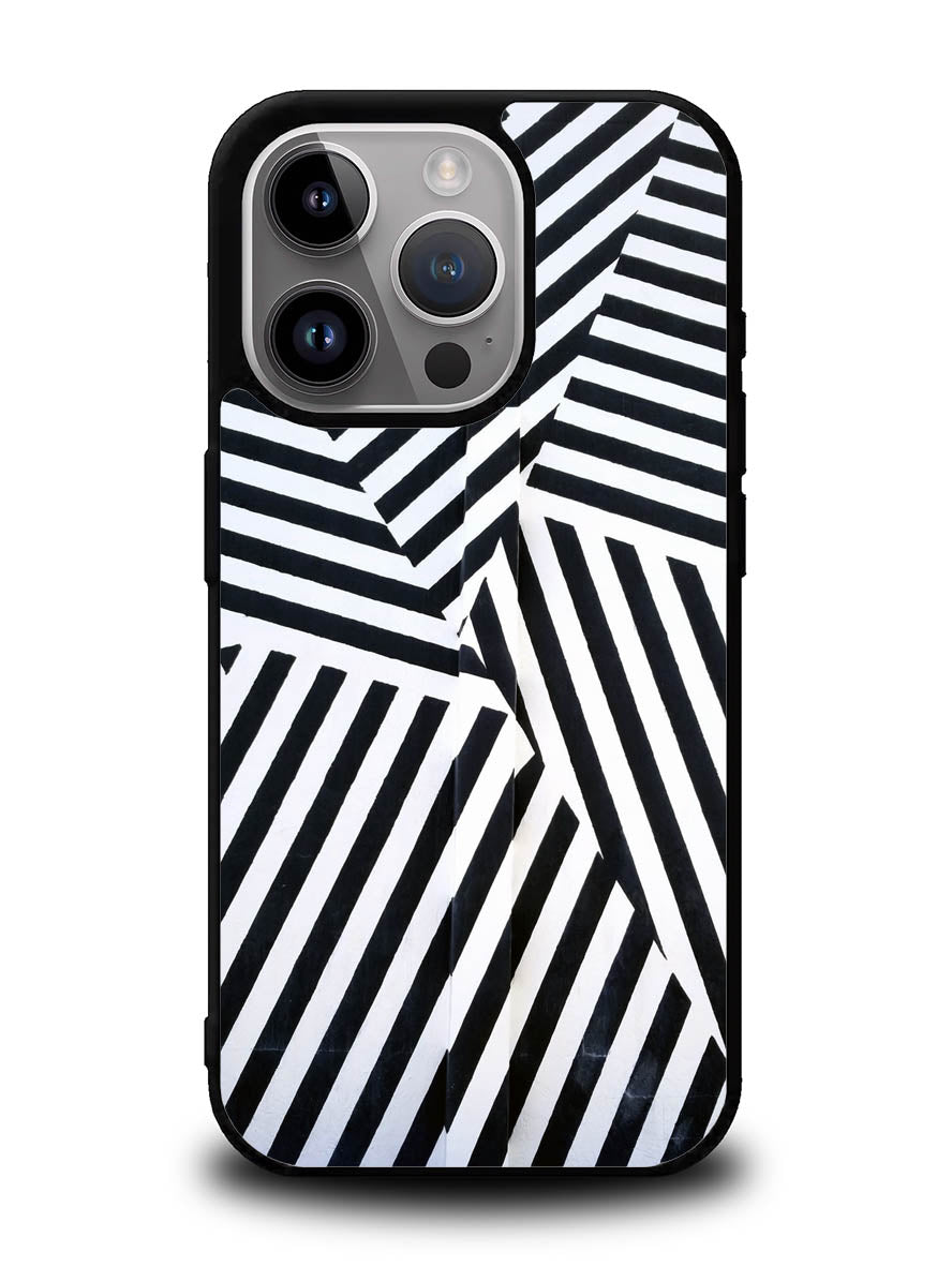 Black And White iPhone 16 Pro Case OV10650
