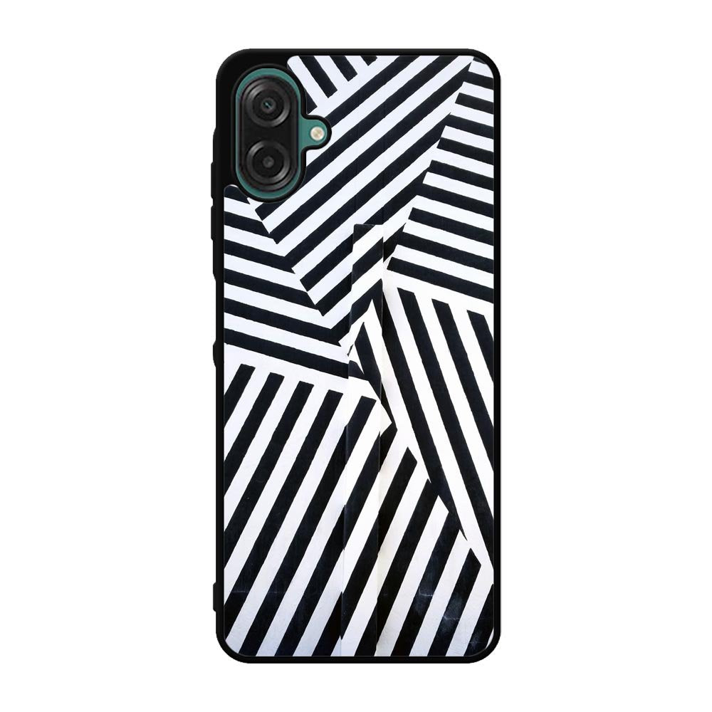 Black And White Samsung Galaxy A07 Case QC10650