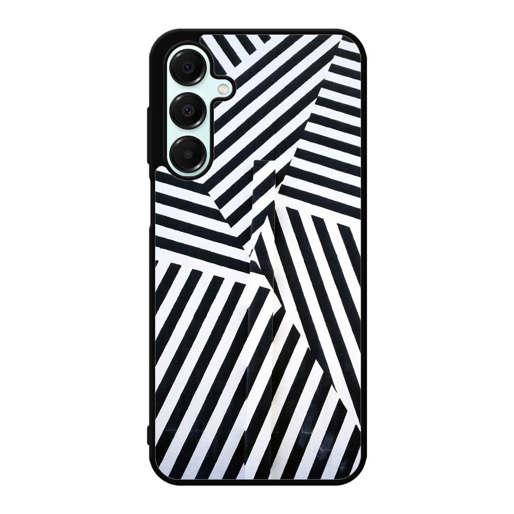 Black And White Samsung Galaxy A16 Case OV10650
