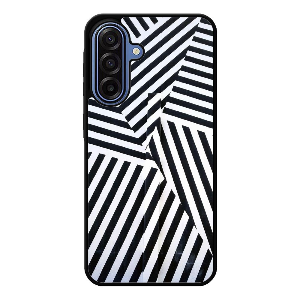 Black And White Samsung Galaxy A17 Case QC10650