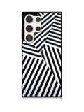 Black And White Samsung Galaxy S25 Ultra 5G Case QC10650