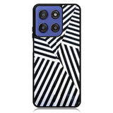Black And White Motorola Moto G Stylus 5G 2025 Case OV10650