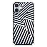 Black And White iPhone 16 Case QC10650