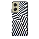 Black And White Motorola Moto G Stylus 5G 2024 Case OV10650