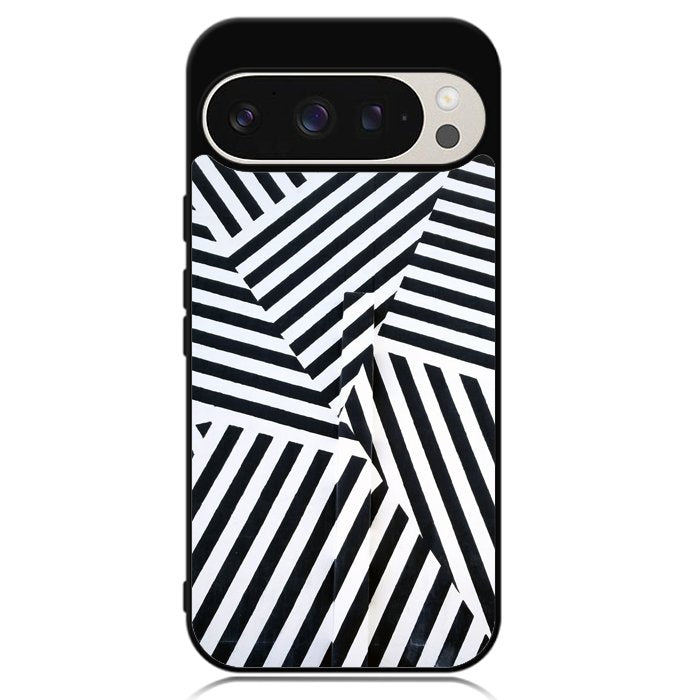 Black And White Google Pixel 9 Pro XL Case OV10650
