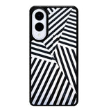 Black And White Samsung Galaxy S25 Edge 5G Case OV10650