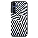 Black And White Samsung Galaxy S25 FE Case OV10650