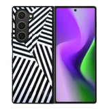 Black And White Samsung Galaxy Z Fold 6 5G 2024 Case OV10650