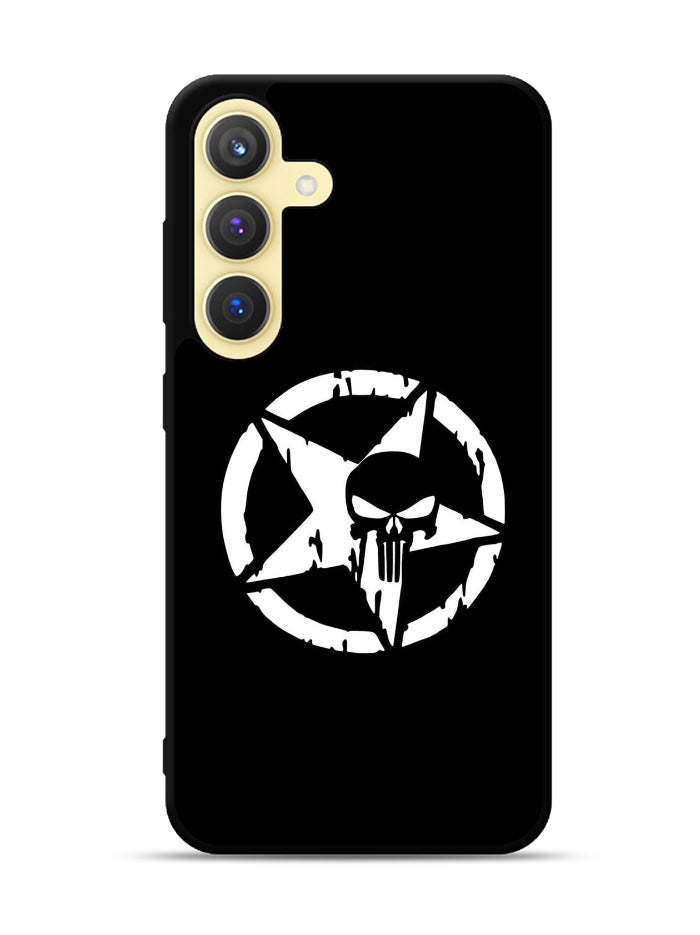 Punisher Black Samsung Galaxy S25 Plus 5G , Samsung Galaxy S25+ 5G Case OV10400