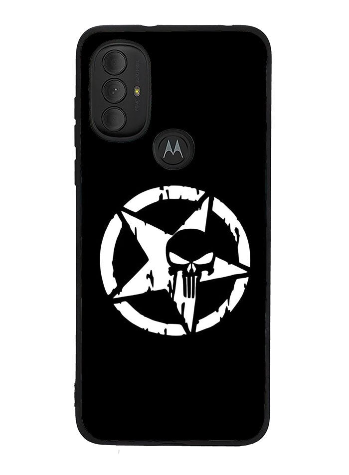 Punisher Black Motorola Moto G Pure 2021 , Moto G Power 2022 Case OV10400
