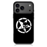 Punisher Black iPhone 17 Pro Case RC10400