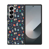 Rocket Pattern Samsung Galaxy Z Fold 7 5G Case OV10407