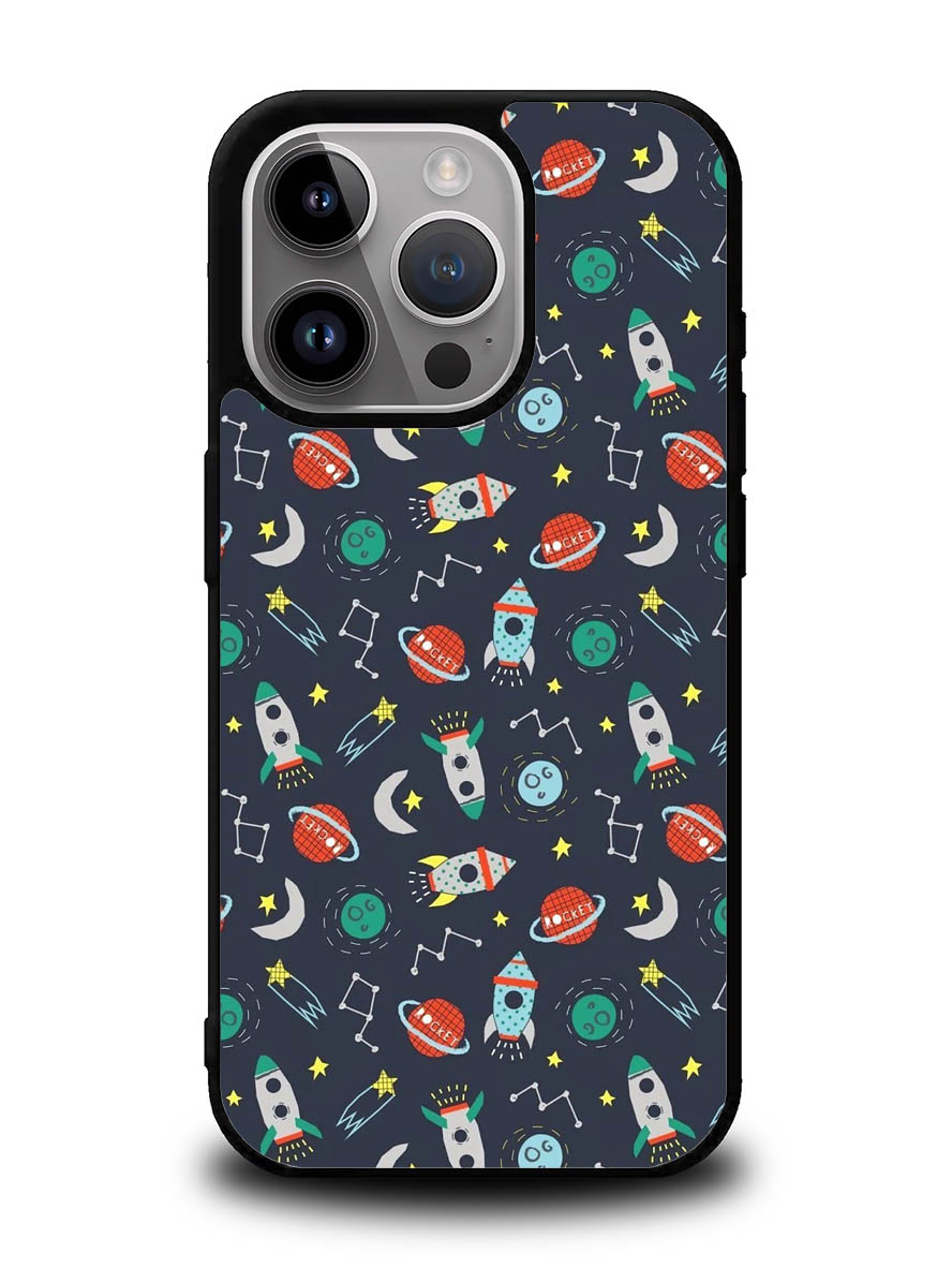 Rocket Pattern iPhone 16 Pro Max Case OV10407